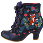 Irregular Choice Woodlands Forest Frolics Blue