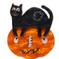 Erstwilder All Hallows Eve Jack and the Cat Brooch
