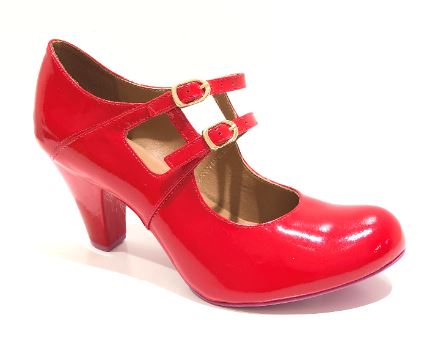 Cristofoli Jessica Red Patent – Shoe Fun