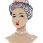 Erstwilder Paris Holiday Marie Antoinette Brooch