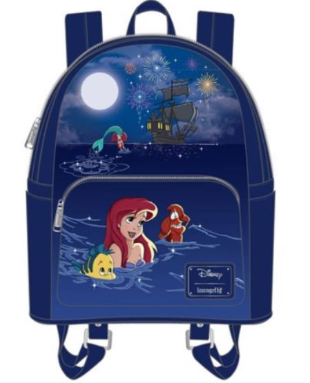 Loungefly Little Mermaid … Ariel Fireworks Mini Backpack