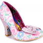 Irregular Choice Nick Of Time Pink Floral