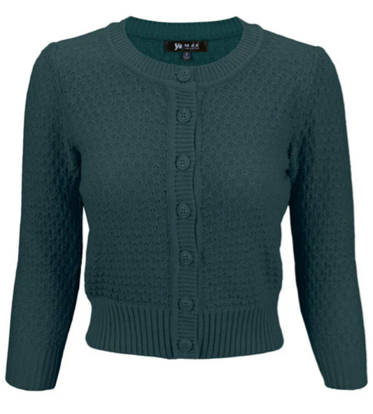 Mak Cardi Peacock