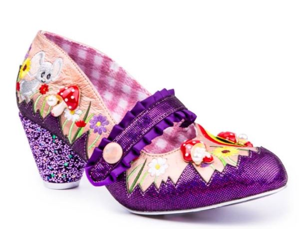 Irregular Choice Fun and Games Pipsqueak Purple