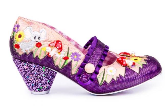 Irregular Choice Fun and Games Pipsqueak Purple