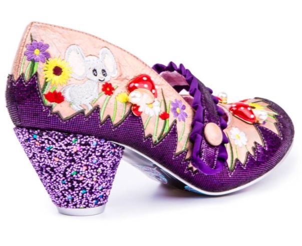 Irregular Choice Fun and Games Pipsqueak Purple