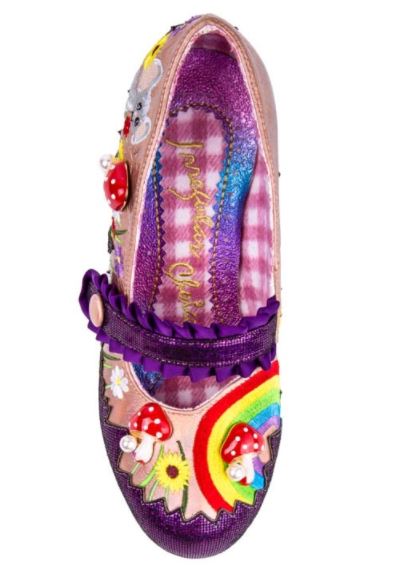 Irregular Choice Fun and Games Pipsqueak Purple