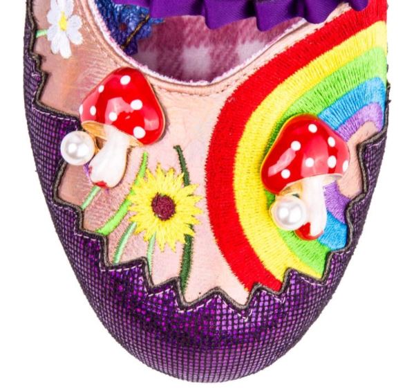 Irregular Choice Fun and Games Pipsqueak Purple
