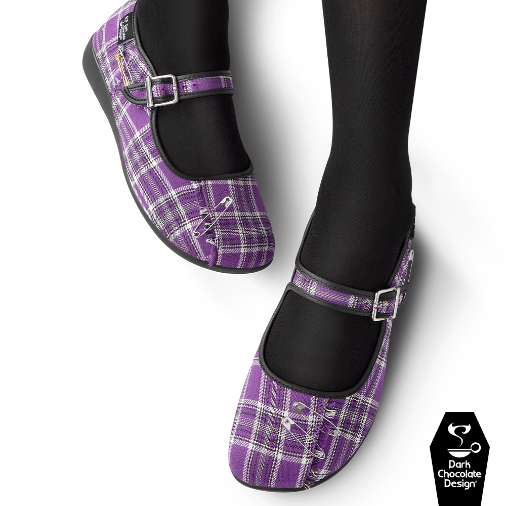 Chocolaticas Margareth Purple Tartan