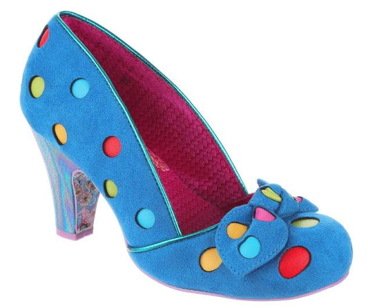 Irregular Choice Spot The Dot Blue