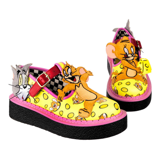 Irregular Choice Tom and Jerry Tasty Cheese