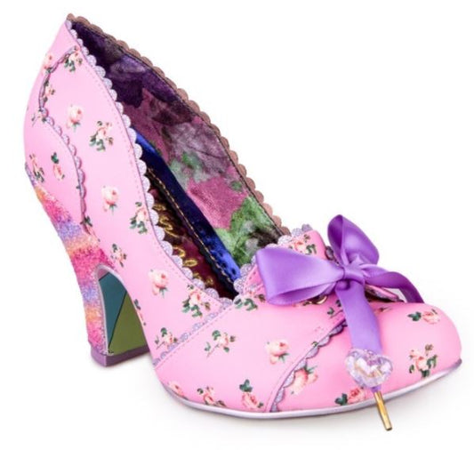 Irregular Choice Tied In A Bow Pink