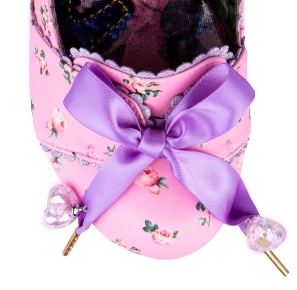 Irregular Choice Tied In A Bow Pink