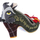 Irregular Choice Riding Hood Visiting Grandma Green