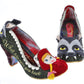 Irregular Choice Riding Hood Visiting Grandma Green