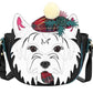 Vendula Highland Fling Wallace the Westie Dog Saddle Bag