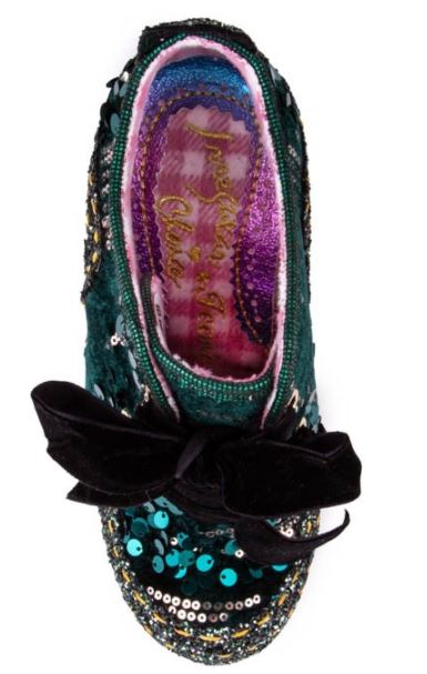 Irregular Choice Party Winter Party Green