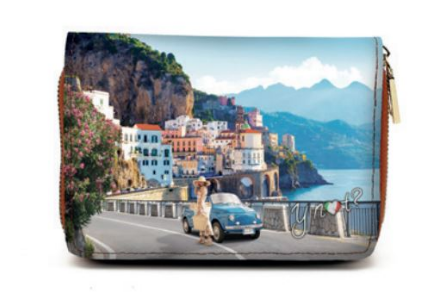 Ynot Amalfi Coast Zip Flap Wallet