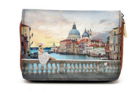 Ynot Romantic Venice Zip Flap Wallet