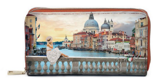 Ynot Romantic Venice Zip Wallet