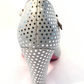 Cristofoli Juliet Soft Grey with Silver Polka Dots